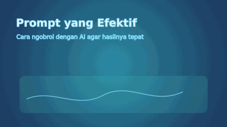 Prompt AI untuk Pemula: 10 Template Siap Pakai Sehari-hari