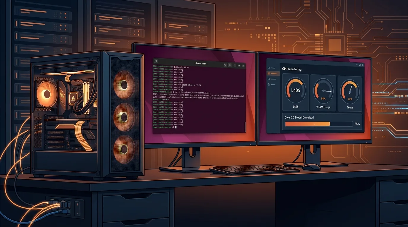 Tutorial Install Qwen3.5:latest di Ubuntu 22.04 dengan vGPU Nvidia L40S 16GB