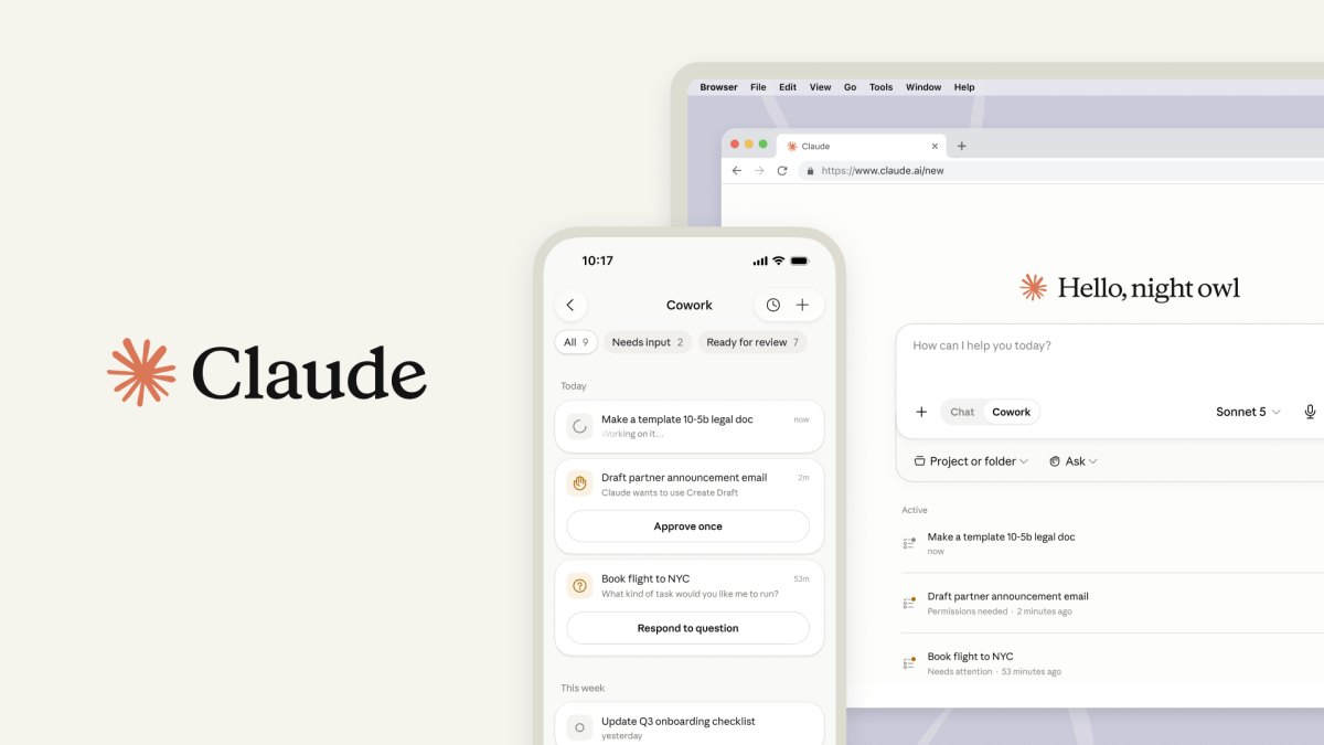Claude Cowork memperluas ke seluler dan web